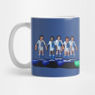 Classic subbuteo Blackburn football design Mug